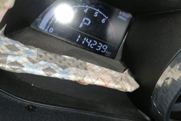 Used Mazda 3 Axela 2014 Sedan 1.5L Automatic Luxury Model Odometer Close Up