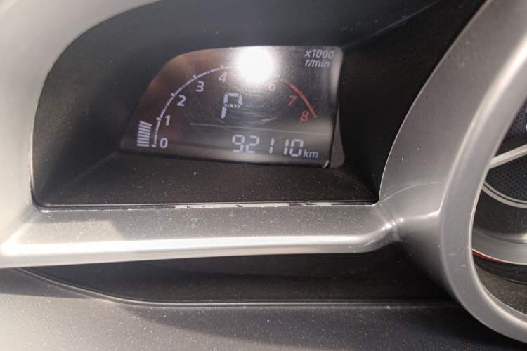 Used Mazda 3 Axela 2014 Sedan 1.5L Automatic Luxury Model Odometer Close Up