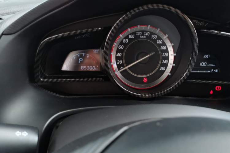 Used Mazda 3 Axela 2014 Sedan 1.5L Automatic Luxury Model Odometer Close Up