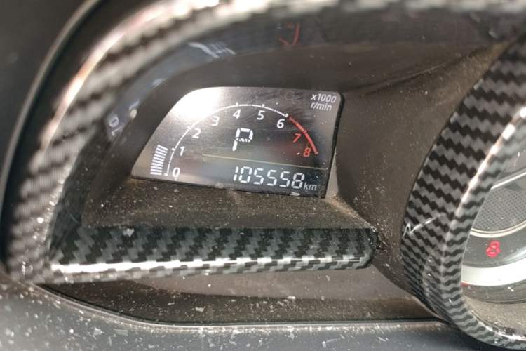 Used Mazda 3 Axela 2014 Sedan 1.5L Automatic Luxury Model Odometer Close Up