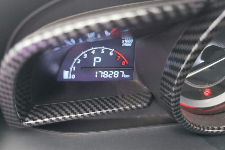 Used Mazda 3 Axela 2014 Hatchback 1.5L Automatic Luxury Model Odometer Close Up