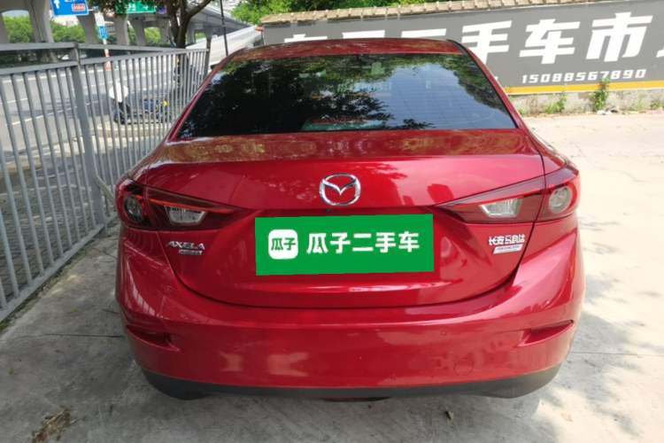 Used Mazda 3 Axela 2014 Sedan 1.5L Automatic Luxury Model Rear
