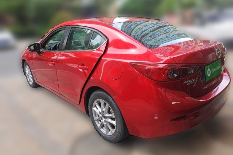 Used Mazda 3 Axela 2014 Sedan 1.5L Automatic Luxury Model Rear Left 45 Deg