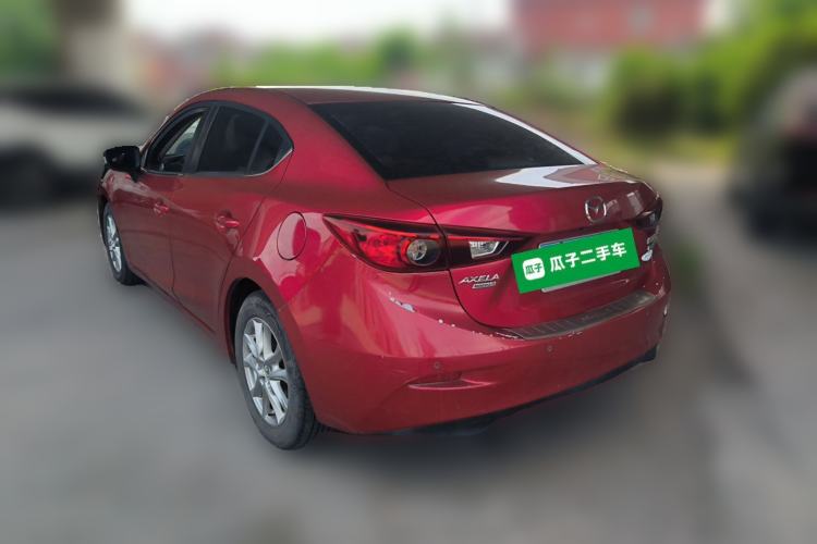 Used Mazda 3 Axela 2014 Sedan 1.5L Automatic Luxury Model Rear Left 45 Deg