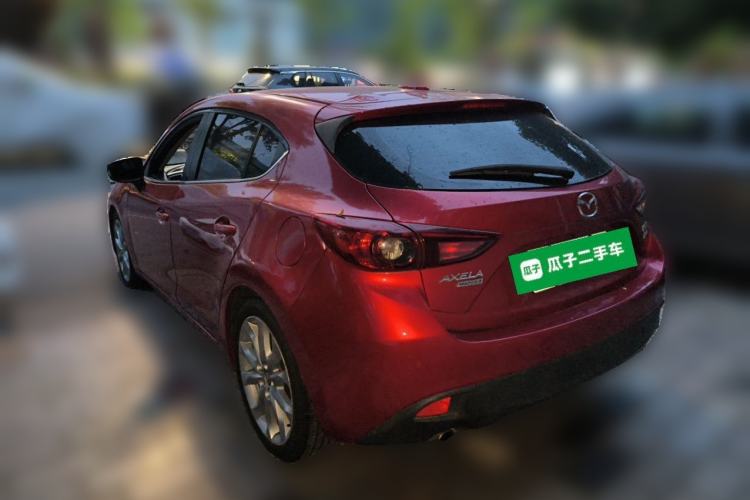 Used Mazda 3 Axela 2014 Hatchback 2.0L Automatic Flagship Model Rear Left 45 Deg