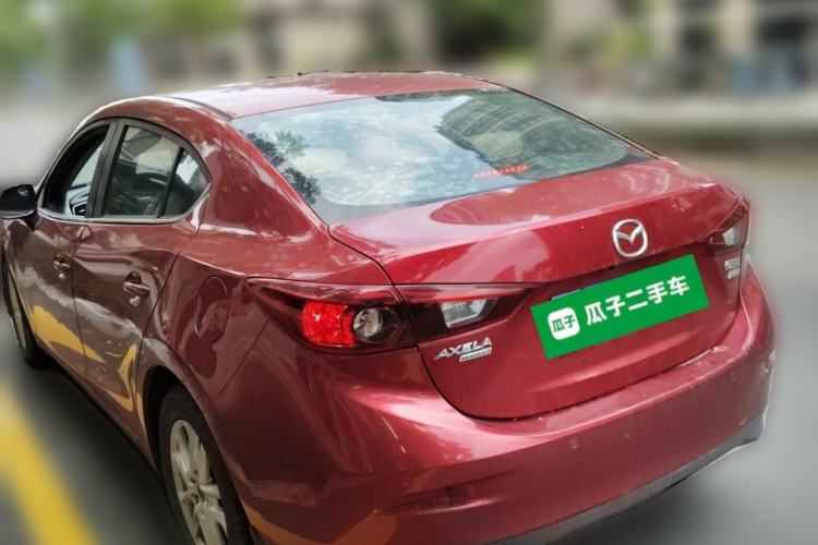 Used Mazda 3 Axela 2014 Sedan 1.5L Automatic Luxury Model Rear Left 45 Deg