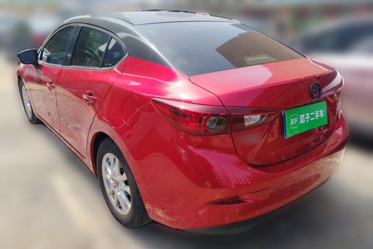 Used Mazda 3 Axela 2014 Sedan 1.5L Automatic Luxury Model Rear Left 45 Deg