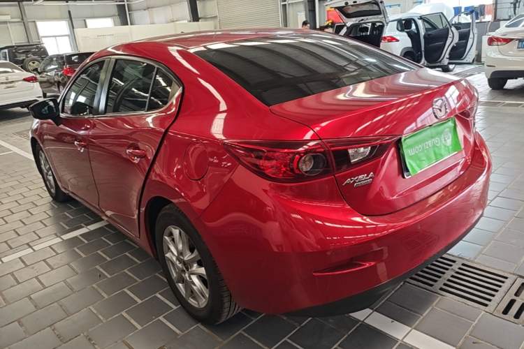 Used Mazda 3 Axela 2014 Sedan 1.5L Automatic Luxury Model Rear Left 45 Deg