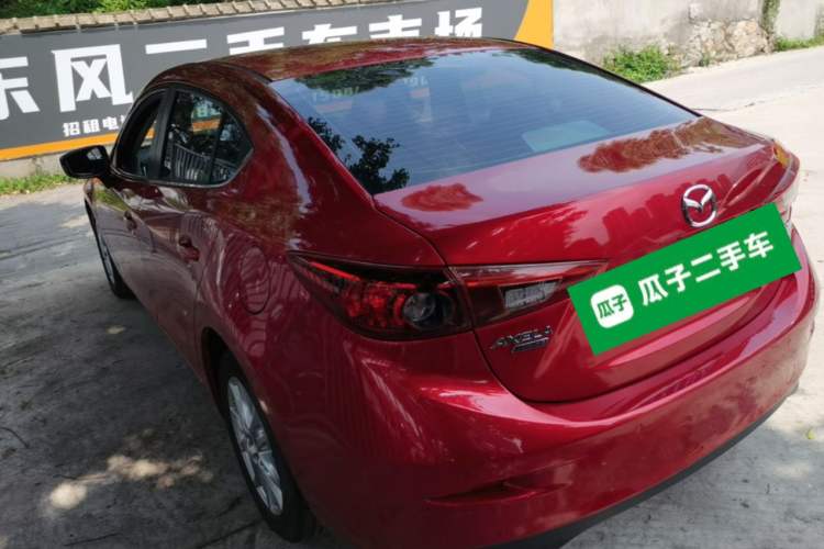Used Mazda 3 Axela 2014 Sedan 1.5L Automatic Luxury Model Rear Left 45 Deg