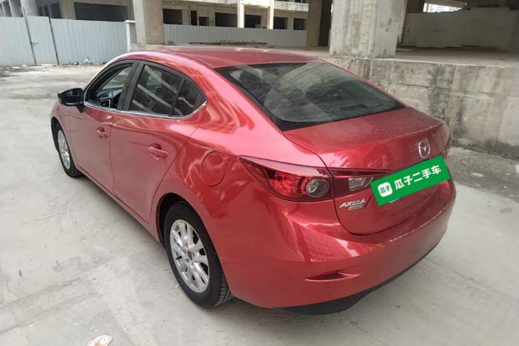 Used Mazda 3 Axela 2014 Sedan 1.5L Automatic Luxury Model Rear Left 45 Deg