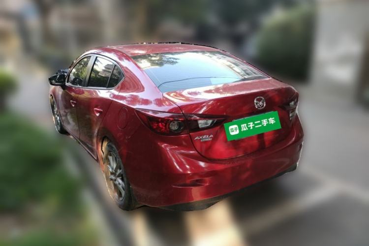 Used Mazda 3 Axela 2014 Sedan 1.5L Automatic Luxury Model Rear Left 45 Deg