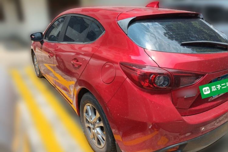 Used Mazda 3 Axela 2014 Hatchback 1.5L Automatic Prestige Model Rear Left 45 Deg