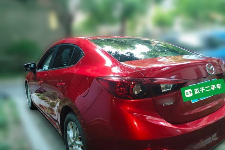 Used Mazda 3 Axela 2014 Sedan 1.5L Automatic Luxury Model Rear Left 45 Deg