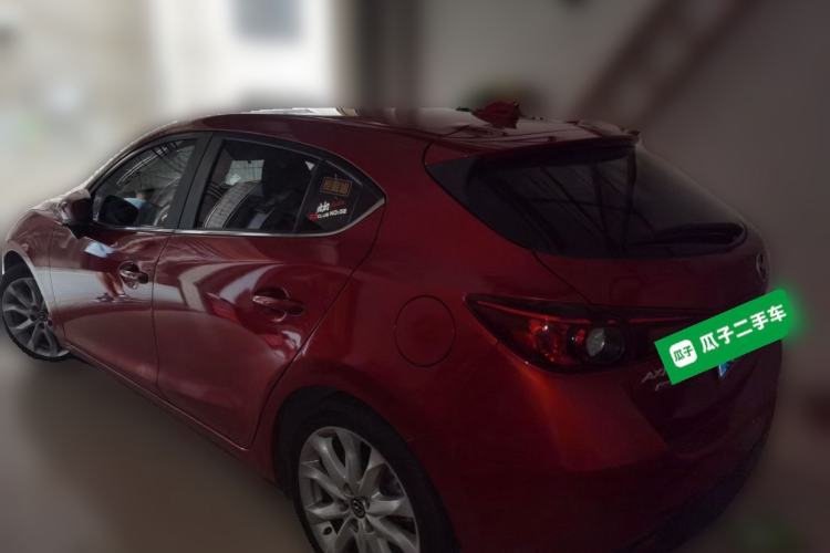 Used Mazda 3 Axela 2014 Hatchback 2.0L Automatic Flagship Model Rear Left 45 Deg