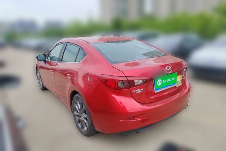Used Mazda 3 Axela 2014 Sedan 2.0L Automatic Flagship Model Rear Left 45 Deg