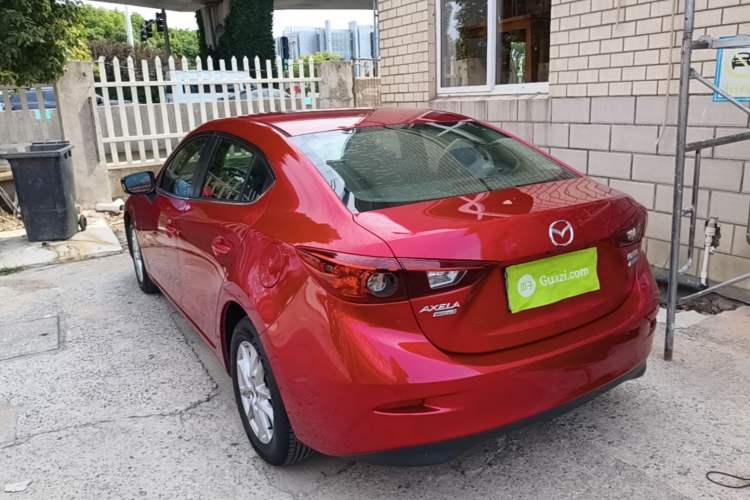Used Mazda 3 Axela 2014 Sedan 1.5L Automatic Luxury Model Rear Left 45 Deg