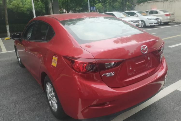 Used Mazda 3 Axela 2014 Sedan 1.5L Automatic Luxury Model Rear Left 45 Deg