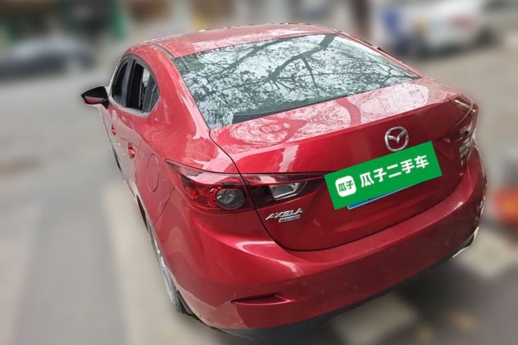 Used Mazda 3 Axela 2014 Sedan 1.5L Automatic Luxury Model Rear Left 45 Deg