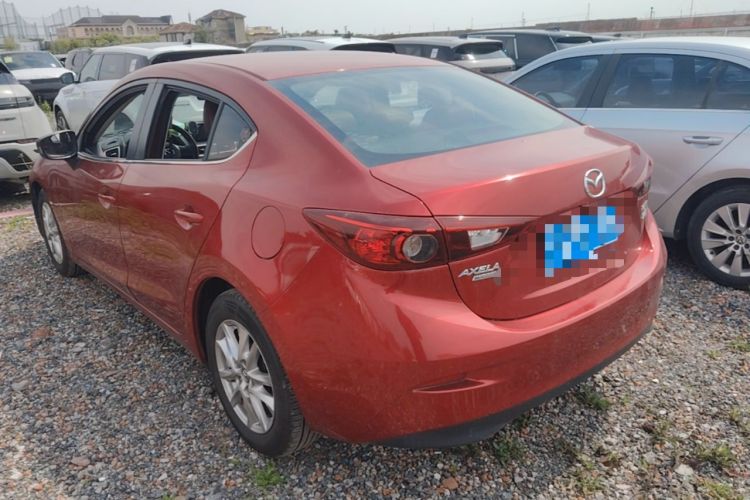 Used Mazda 3 Axela 2014 Sedan 1.5L Automatic Luxury Model Rear Left 45 Deg