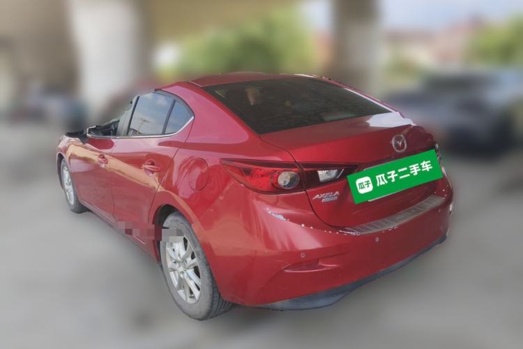 Used Mazda 3 Axela 2014 Sedan 1.5L Automatic Luxury Model Rear Left 45 Deg