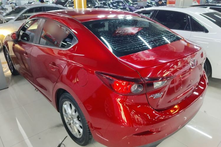 Used Mazda 3 Axela 2014 Sedan 1.5L Automatic Comfort Model Rear Left 45 Deg