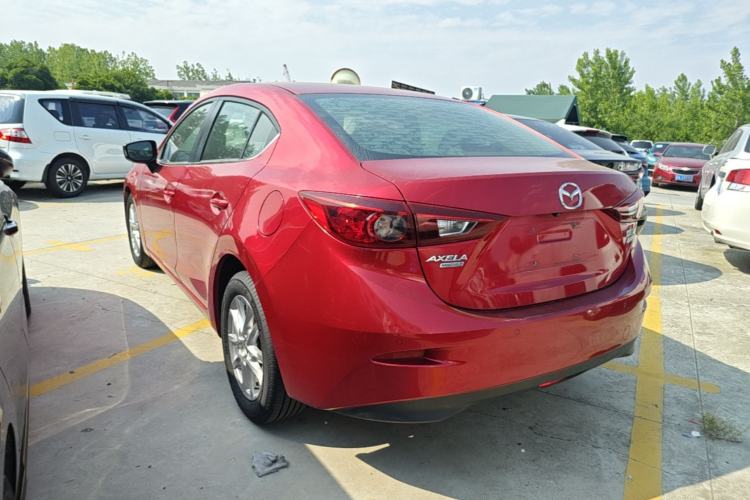 Used Mazda 3 Axela 2014 Sedan 1.5L Automatic Luxury Model Rear Left 45 Deg