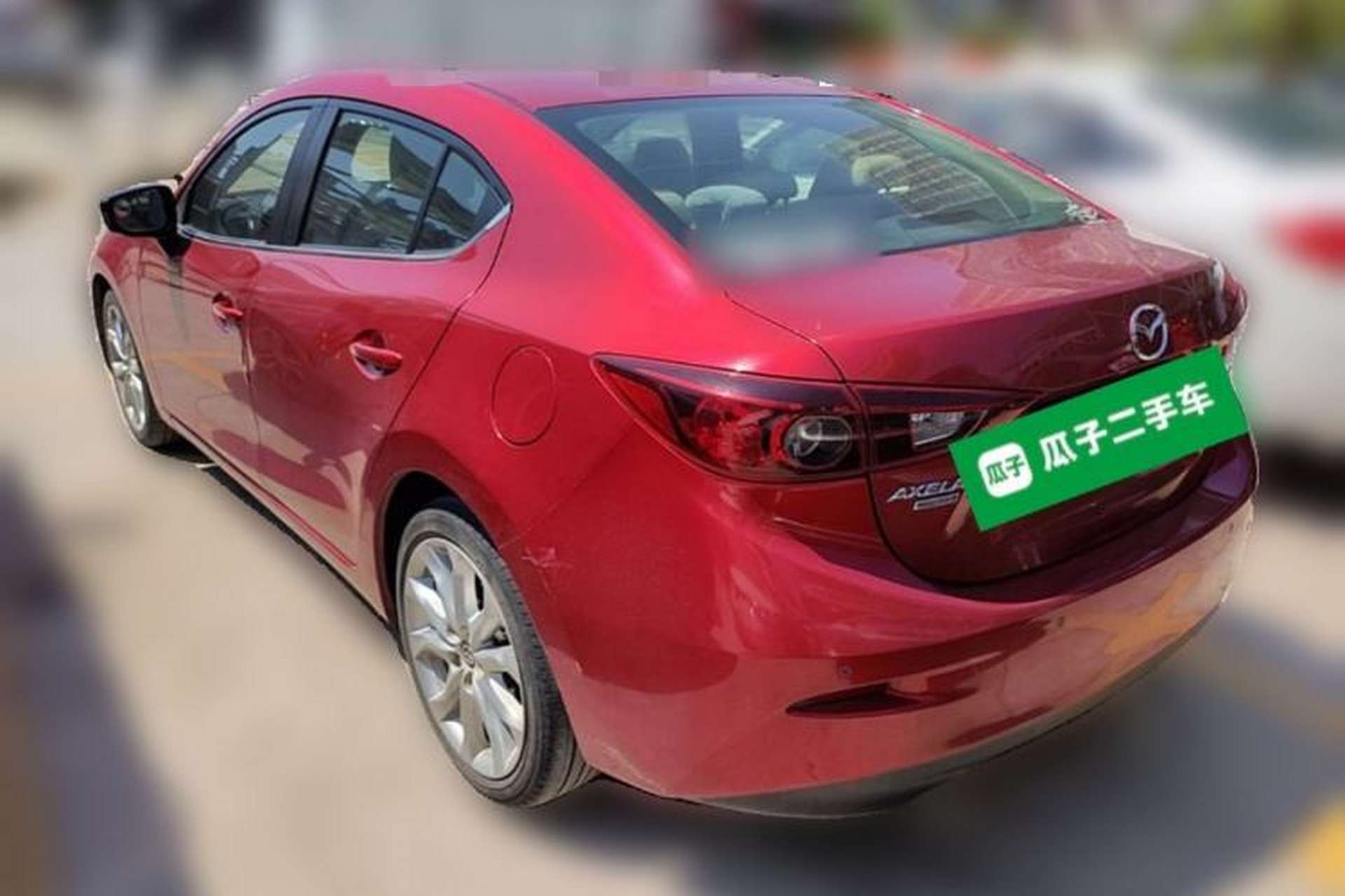 Used Mazda 3 Axela 2014 Sedan 2.0L Automatic Sport Model Rear Left 45 Deg