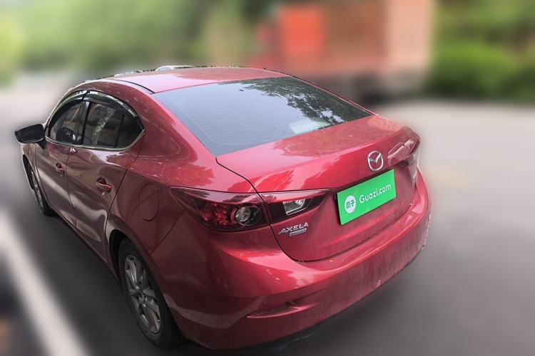Used Mazda 3 Axela 2014 Sedan 1.5L Automatic Luxury Model Rear Left 45 Deg