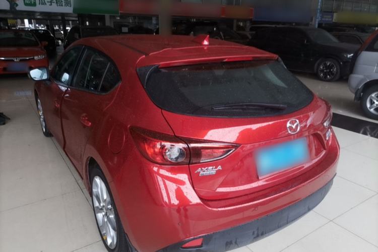 Used Mazda 3 Axela 2014 Hatchback 2.0L Automatic Flagship Model Rear Left 45 Deg
