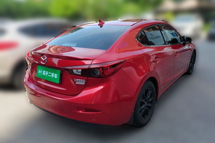 Used Mazda 3 Axela 2014 Sedan 1.5L Automatic Luxury Model Rear Right 45 Deg