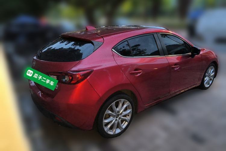 Used Mazda 3 Axela 2014 Hatchback 2.0L Automatic Flagship Model Rear Right 45 Deg