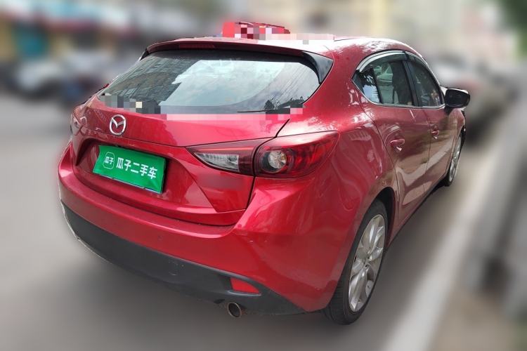 Used Mazda 3 Axela 2014 Hatchback 2.0L Automatic Sport Model Rear Right 45 Deg