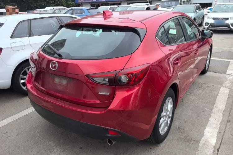 Used Mazda 3 Axela 2014 Hatchback 1.5L Automatic Luxury Model Rear Right 45 Deg