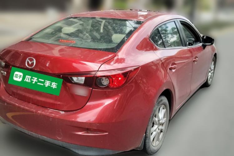 Used Mazda 3 Axela 2014 Sedan 1.5L Automatic Luxury Model Rear Right 45 Deg