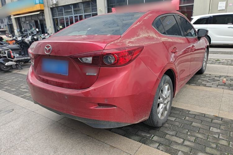 Used Mazda 3 Axela 2014 Sedan 1.5L Automatic Luxury Model Rear Right 45 Deg