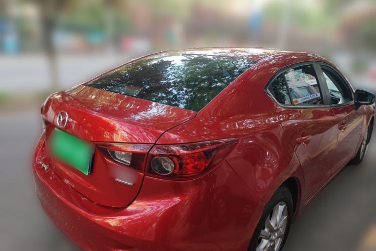 Used Mazda 3 Axela 2014 Sedan 1.5L Automatic Luxury Model Rear Right 45 Deg