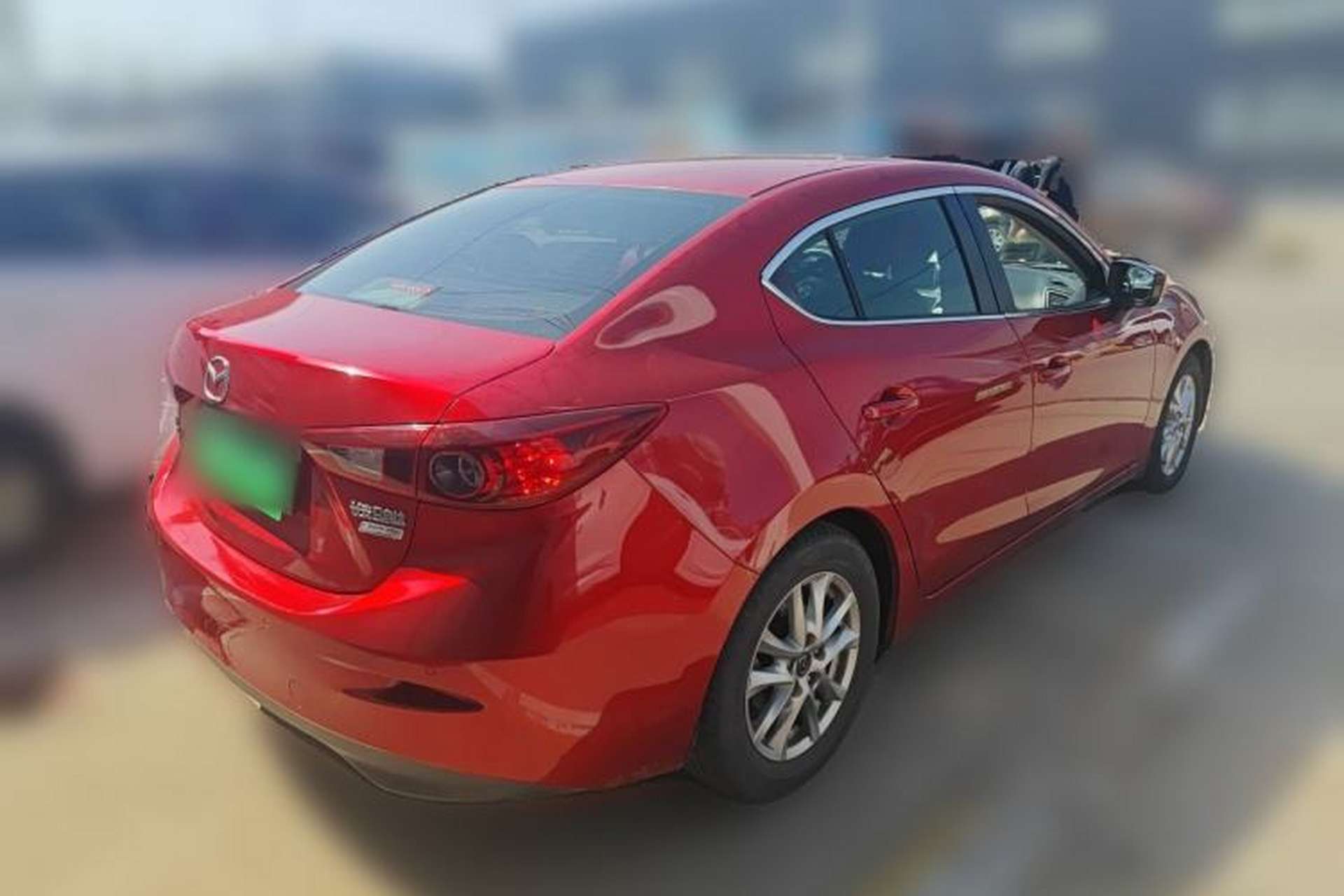 Used Mazda 3 Axela 2014 Sedan 1.5L Automatic Luxury Model Rear Right 45 Deg