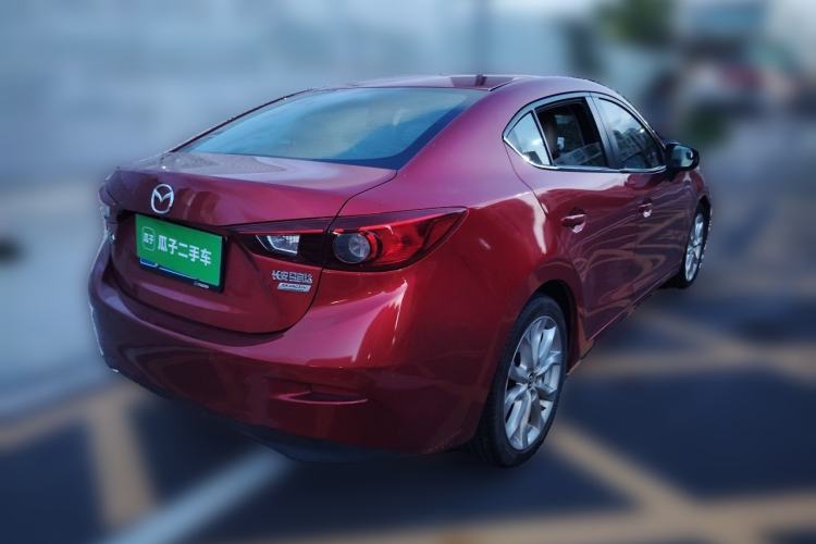 Used Mazda 3 Axela 2014 Sedan 2.0L Automatic Flagship Model Rear Right 45 Deg