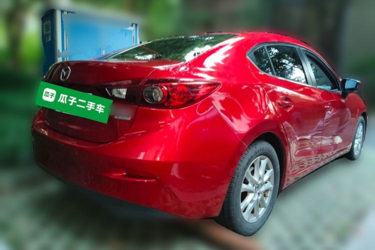 Used Mazda 3 Axela 2014 Sedan 1.5L Automatic Luxury Model Rear Right 45 Deg