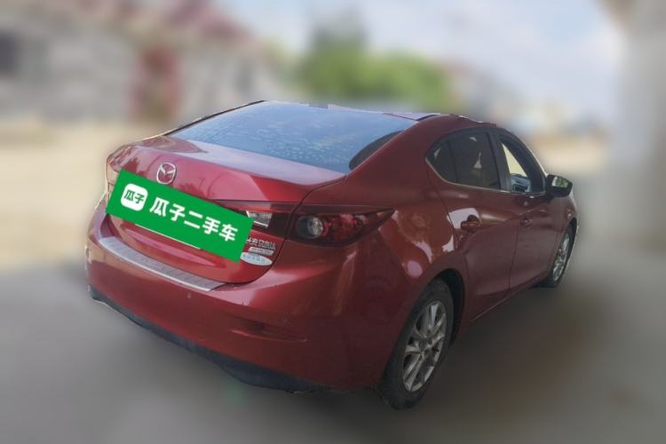 Used Mazda 3 Axela 2014 Sedan 1.5L Automatic Luxury Model Rear Right 45 Deg