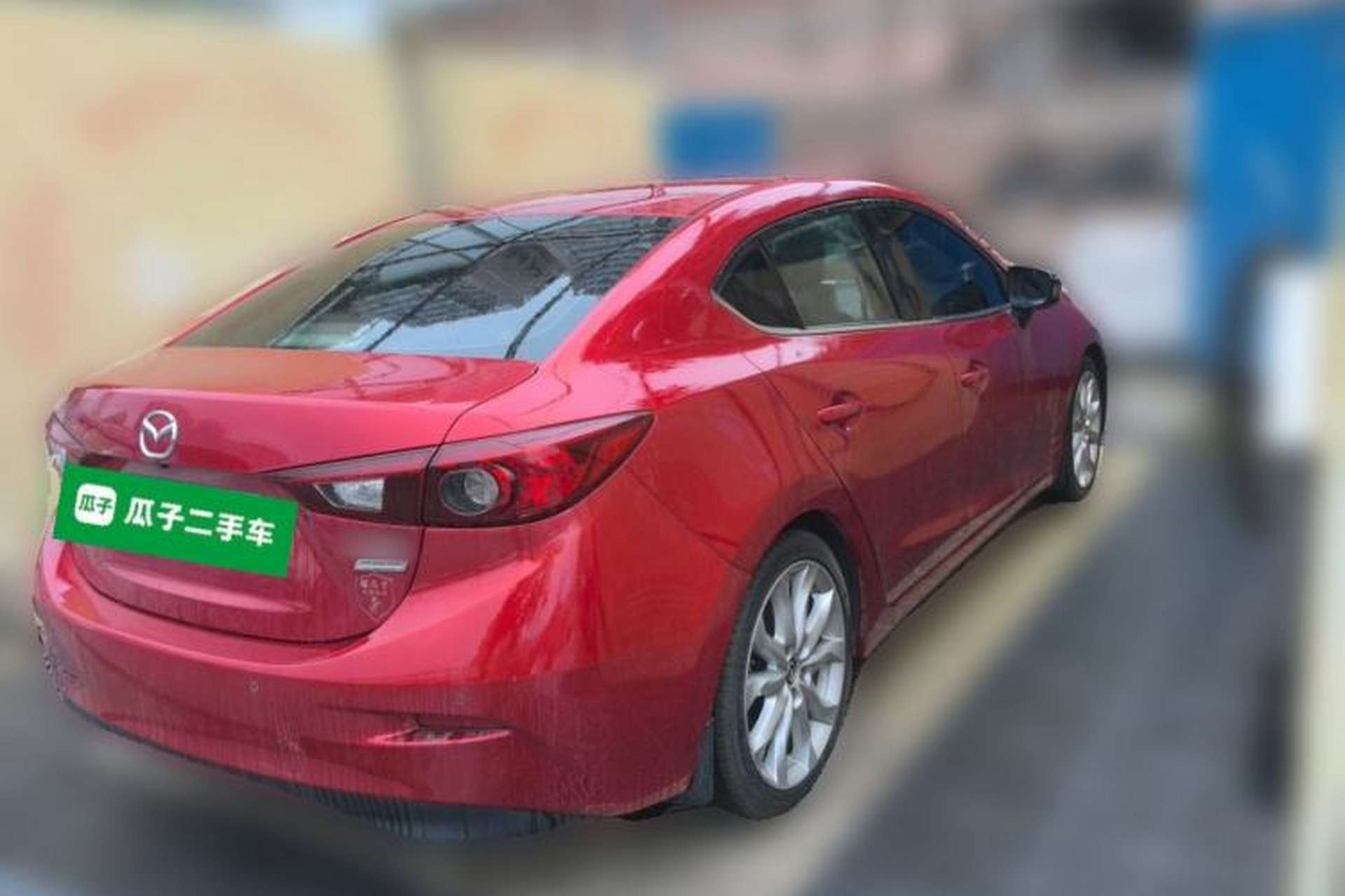 Used Mazda 3 Axela 2014 Sedan 2.0L Automatic Sport Model Rear Right 45 Deg