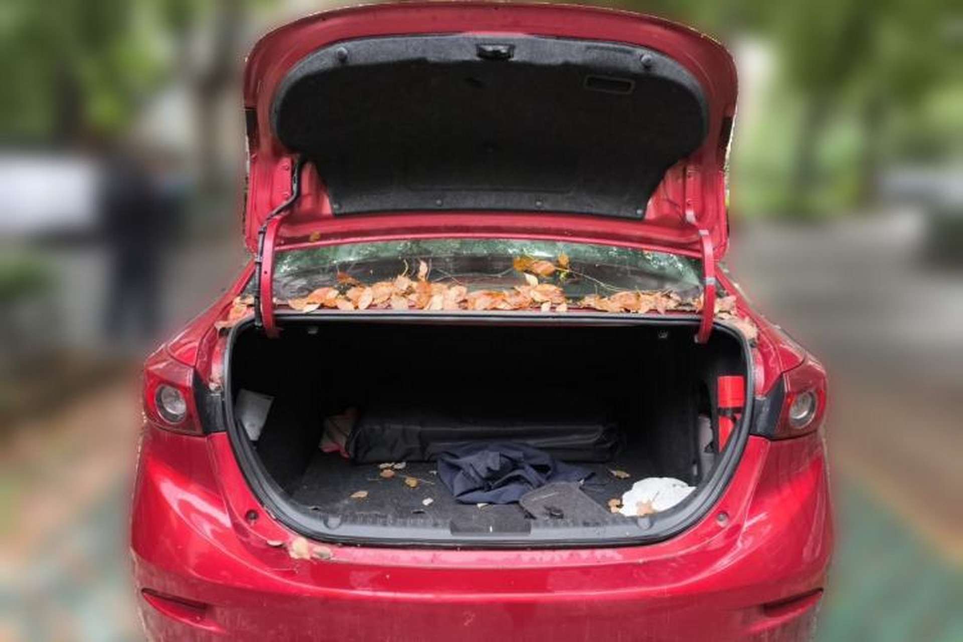 Used Mazda 3 Axela 2014 Sedan 1.5L Manual Comfort Model Trunk