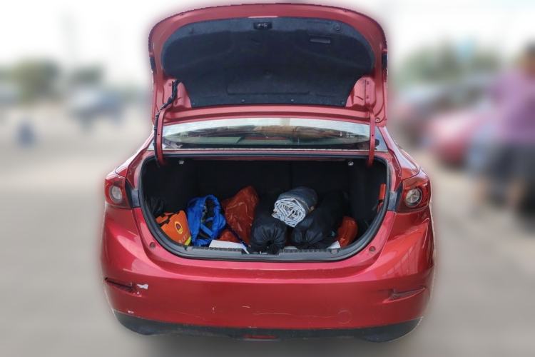 Used Mazda 3 Axela 2014 Sedan 1.5L Automatic Comfort Model Trunk