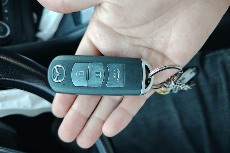 Used Mazda 3 Axela 2014 Sedan 1.5L Automatic Luxury Model Vehicle Key