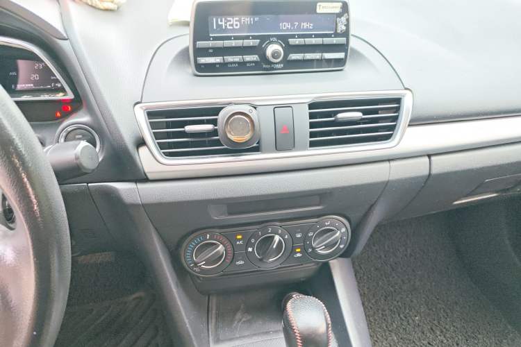 Used Mazda 3 Axela 2014 Sedan 1.5L Automatic Comfort Model Audio And AC Panel