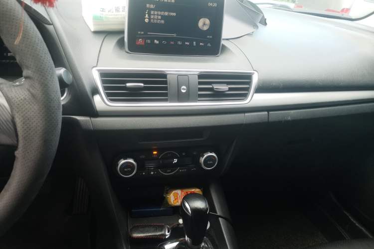 Used Mazda 3 Axela 2014 Sedan 1.5L Automatic Prestige Model Audio And AC Panel