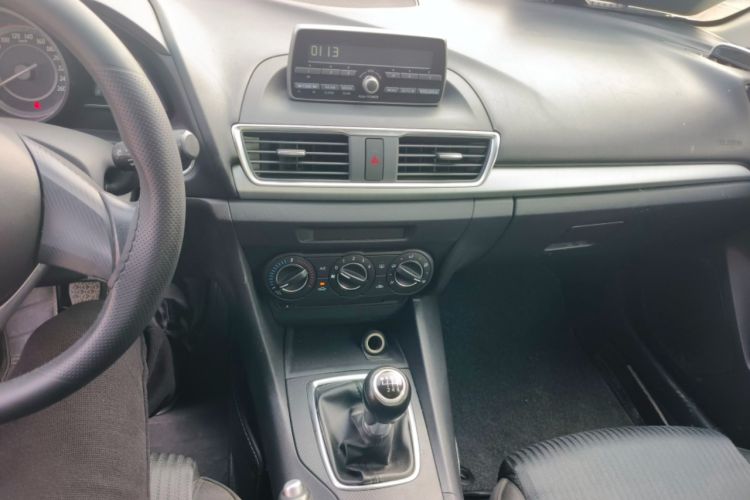 Used Mazda 3 Axela 2014 Sedan 1.5L Manual Comfort Model Audio And AC Panel