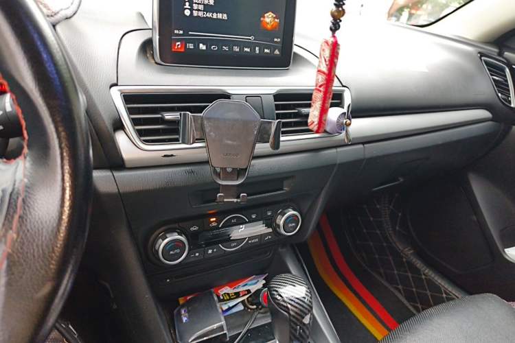 Used Mazda 3 Axela 2014 Sedan 1.5L Automatic Prestige Model Audio And AC Panel