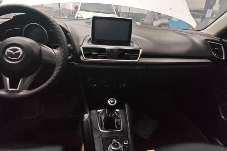 Used Mazda 3 Axela 2014 Sedan 1.5L Manual Comfort Model Audio And AC Panel