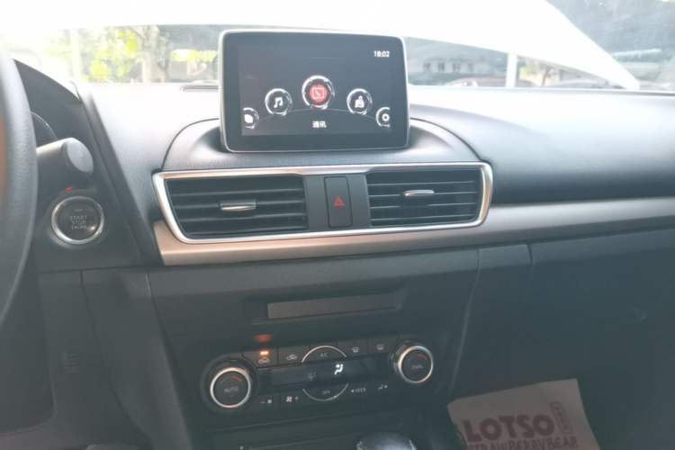 Used Mazda 3 Axela 2014 Sedan 1.5L Automatic Luxury Model Audio And AC Panel
